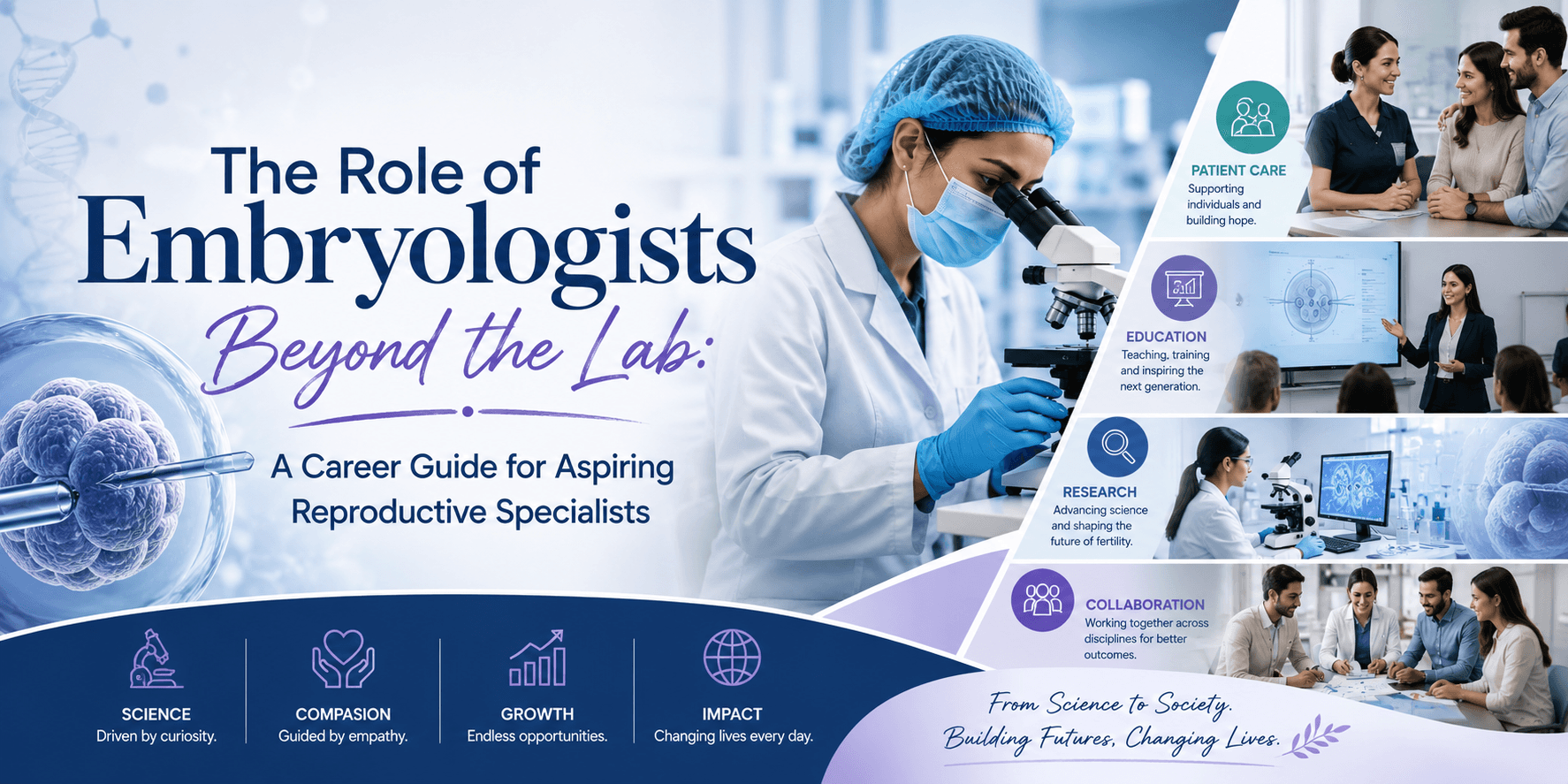 The Role of Embryologists Beyond the Lab: A Career Guide for Aspiring Reproductive Specialists