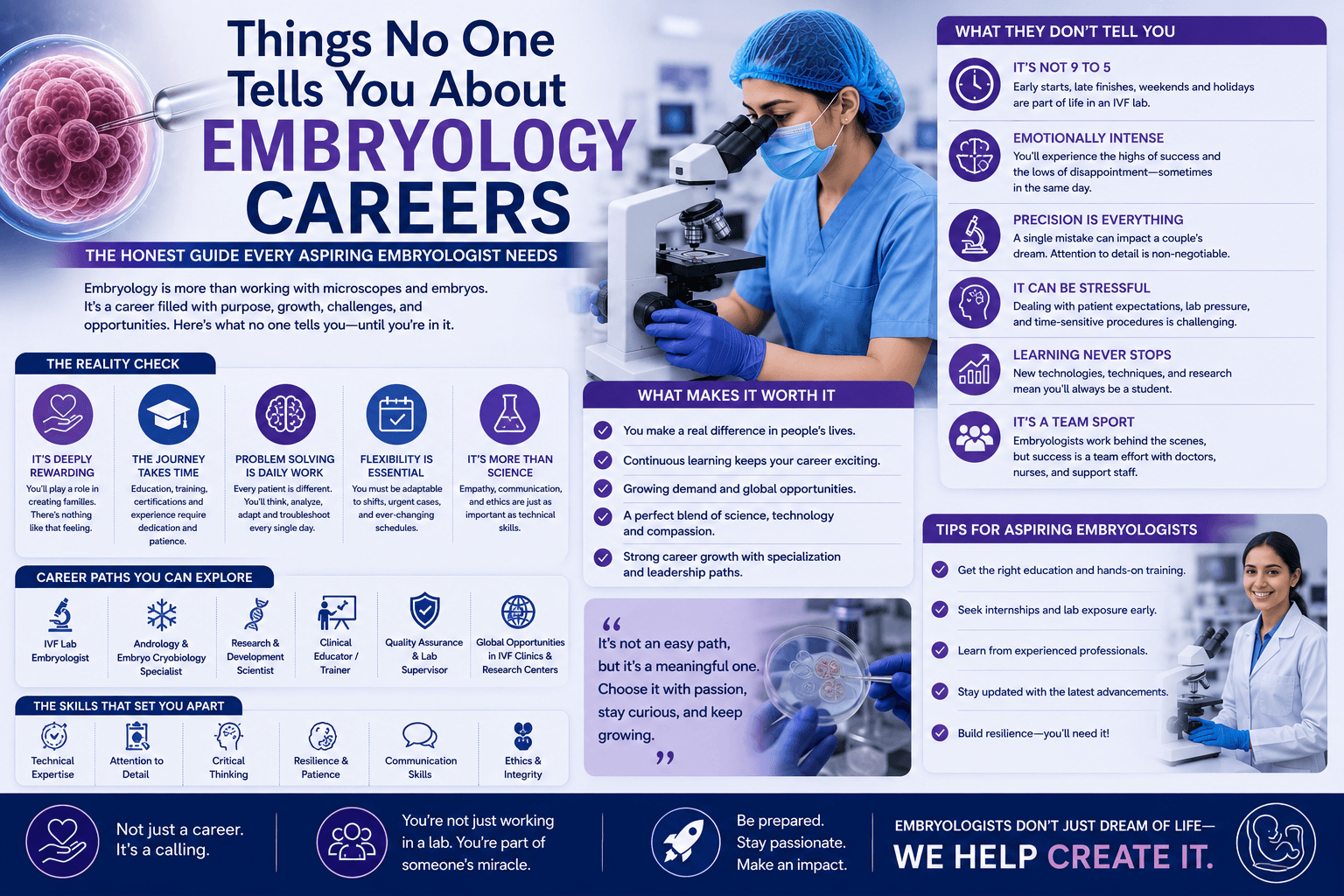 Things No One Tells You About Embryology Careers: The Honest Guide Every Aspiring Embryologist Needs