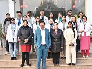 Students studying together