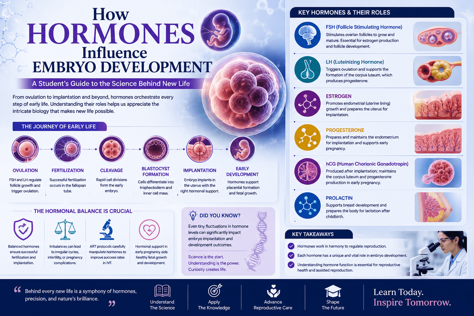 How Hormones Influence Embryo Development: A Student's Guide to the Science Behind New Life